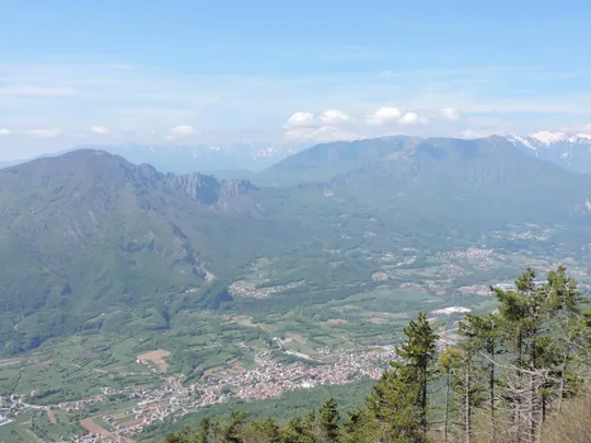 Vista sul gruppo del Novegno