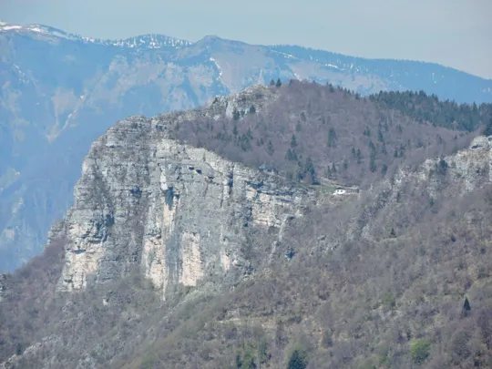 Vista sul Salto dei Granatieri