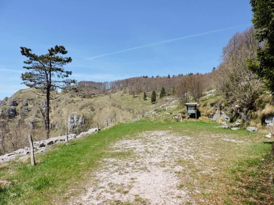 Spiazzo finale della strada del Generale