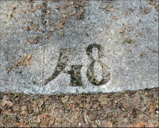 Monte Foraoro - dettaglio  postazione antiaerea