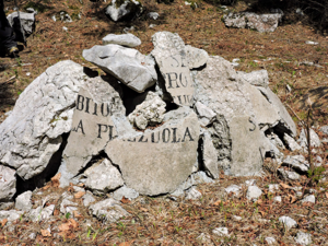 Monte Foraoro - dettaglio  postazione antiaerea
