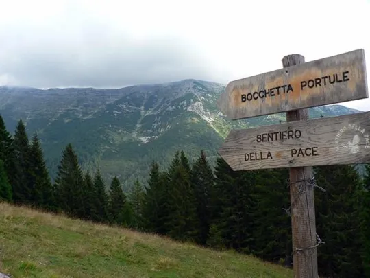 Bocchetta Portule - Per di là