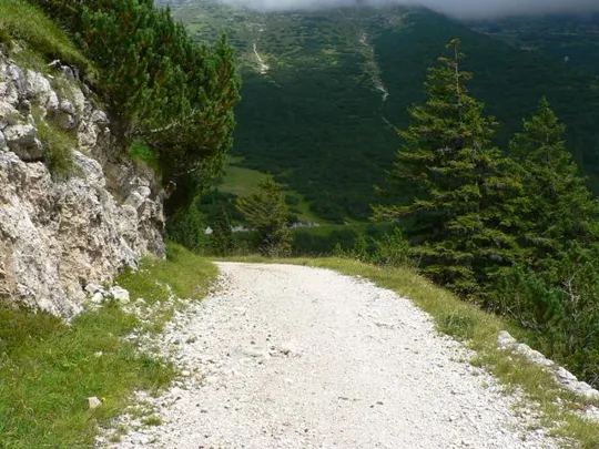 Bocchetta Portule - Eugen Strasse