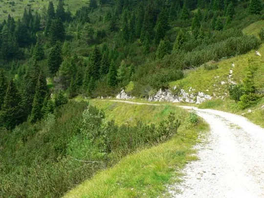 Bocchetta Portule - Eugen Strasse