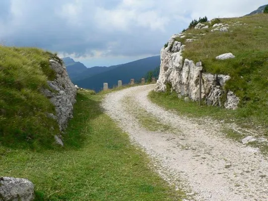 Bocchetta Portule - strada di avvicinamento