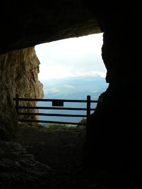 Bocchetta Portule - In grotta