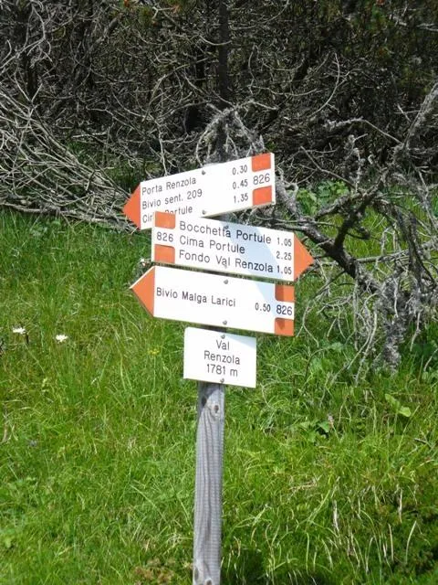 Bocchetta Portule - Eugen Strasse