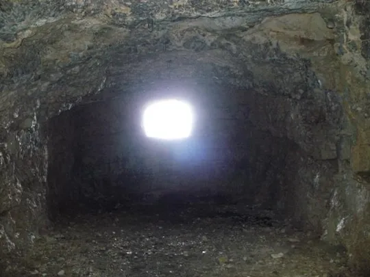 Bocchetta Portule - In grotta