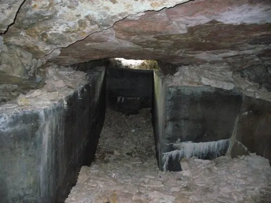 Bocchetta Portule - La cisterna
