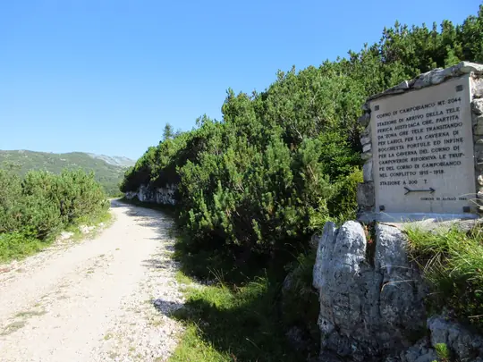 Dettaglio della strada