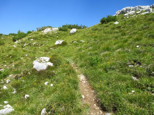 L'incrocio invisibile, salire a destra