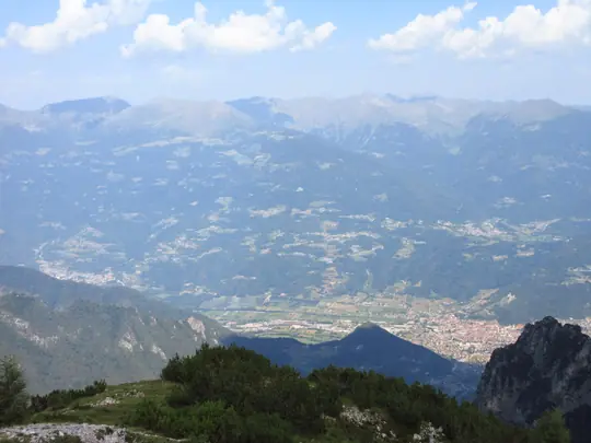 Vista verso valle