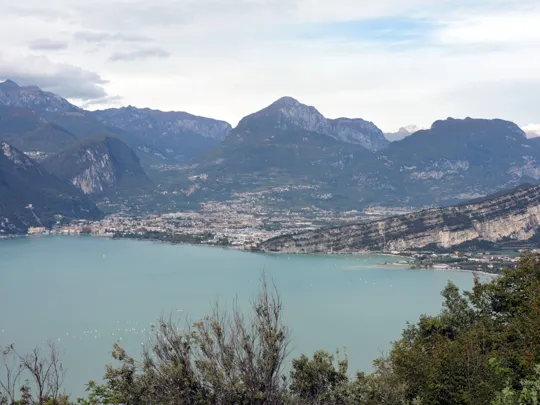 Panorama dal punto più alto del percorso