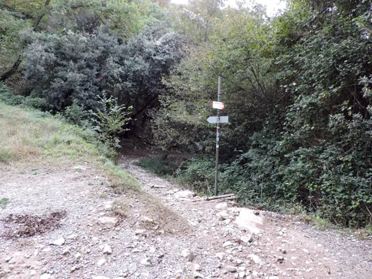 Indicazioni per il sentiero