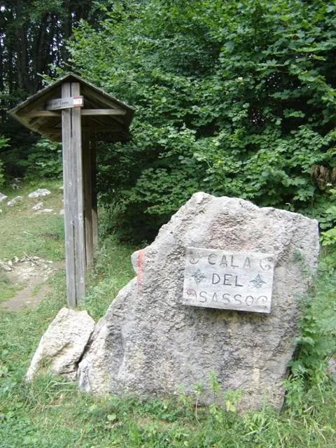 Calà del Sasso - Inizio