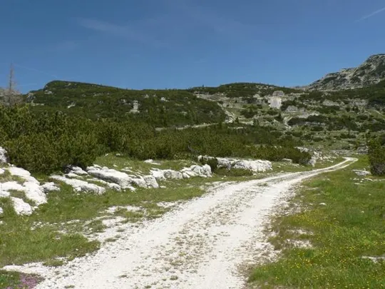 Nei pressi di Campo Gallina