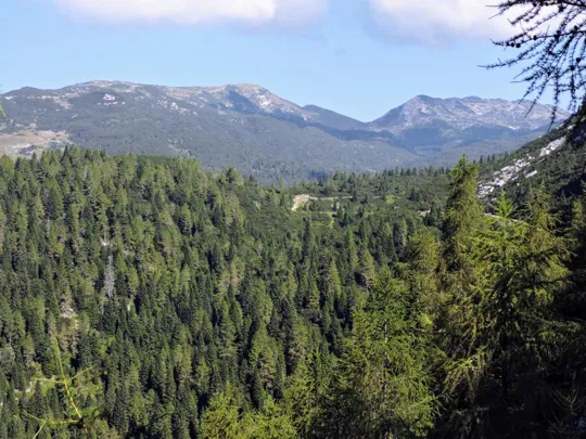 Panorama su Cucco di Portule e Portule