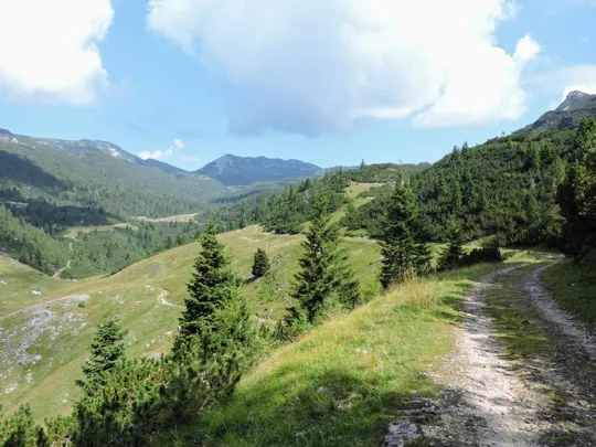 In vista della zona Monumenti