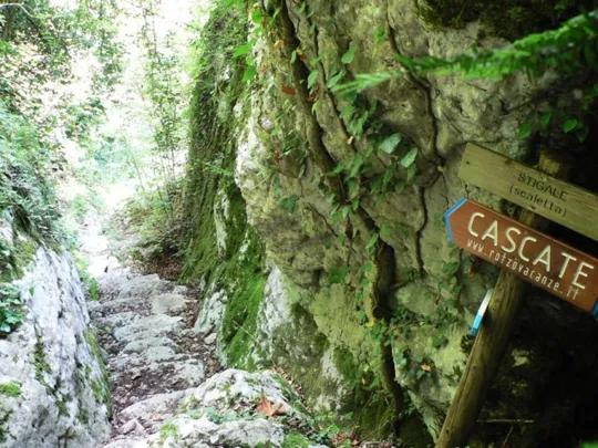 Cascate di Rotzo - Stigale (scaletta)
