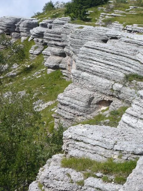 Monte Castelgomberto - Trincee