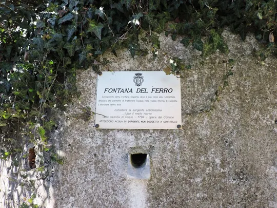 Castelli di Giulietta e Romeo - Fontana del Ferro