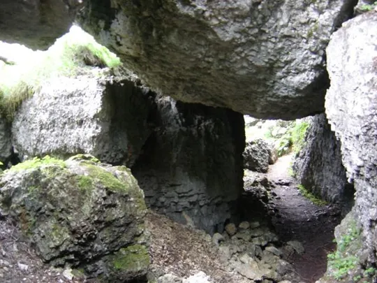 Castelloni di S.Marco - Corridoio coperto