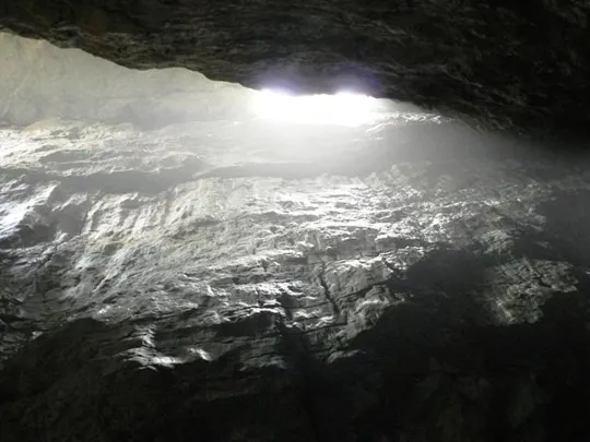 Castelloni di S.Marco - All'interno della montagna