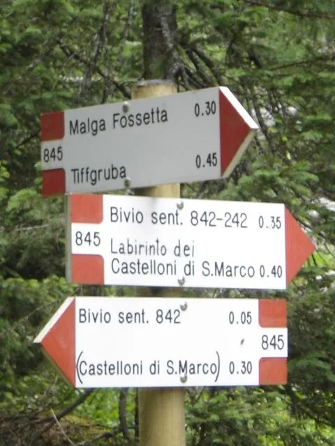 Castelloni di S.Marco - Bivio