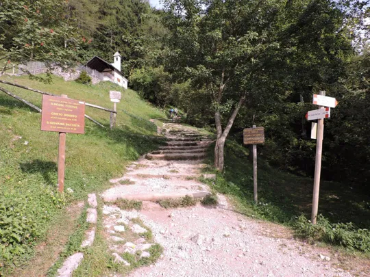 Cima Carega - dettagli del sentiero 189