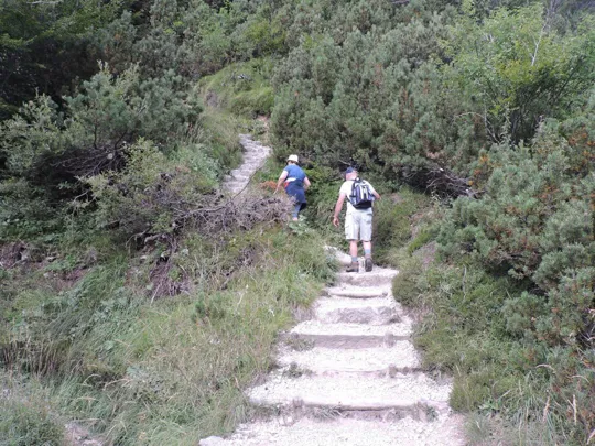 Cima Carega - dettagli del sentiero 189