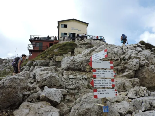 Cima Carega - rifugio Fraccaroli