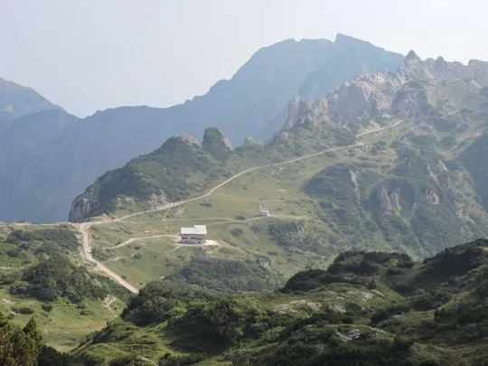 Cima Carega - in vista del rifugio Scalorbi