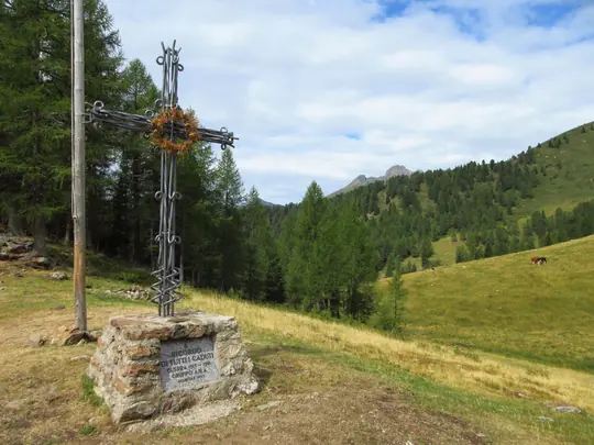 La croce sul Cocuzzolo dei Morti
