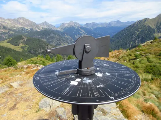 Il visore panoramico girevole sulla cima