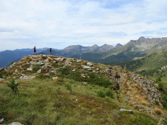 La sommità di Cima Socede