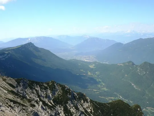 Vista verso Caldonazzo
