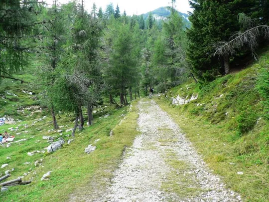 Cima Caldiera - carrareccia