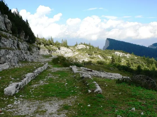 Cima Caldiera - area logistica