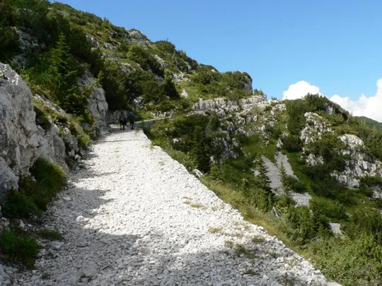 Cima Caldiera - strada militare