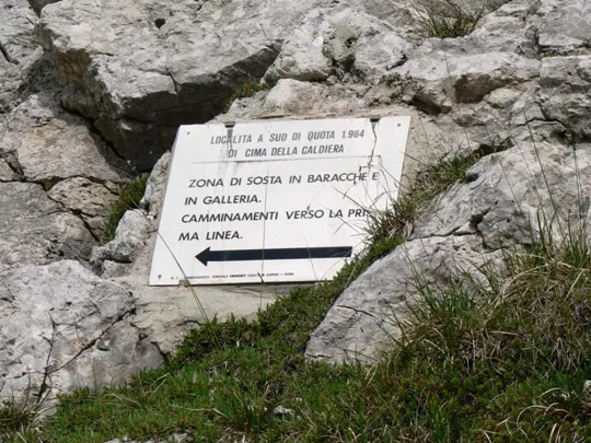 Cima Caldiera - Pozza della Scala