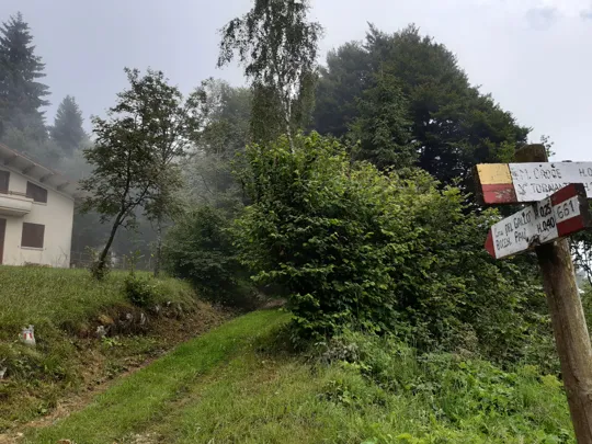 Inizio del sentiero 661