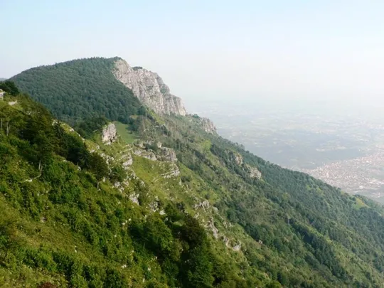 Vista verso Bocchetta Paù