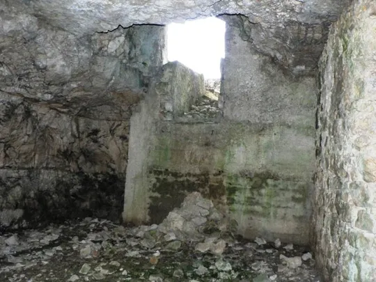 Interno della postazione