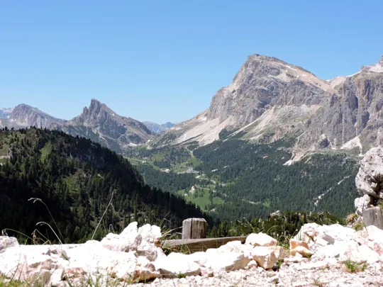 Cinque Torri - vista verso Sas de Stria