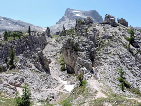 Cinque Torri - zona comando Brigata Reggio