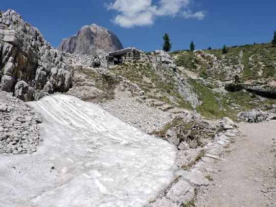 Cinque Torri - zona comando Brigata Reggio