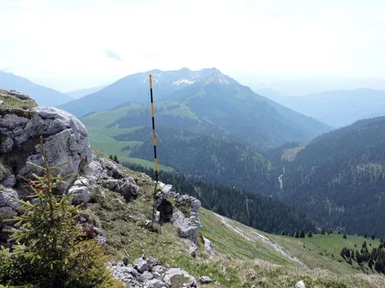 Col del Boia - vista verso il passo