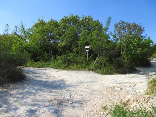 Proseguire a sinistra