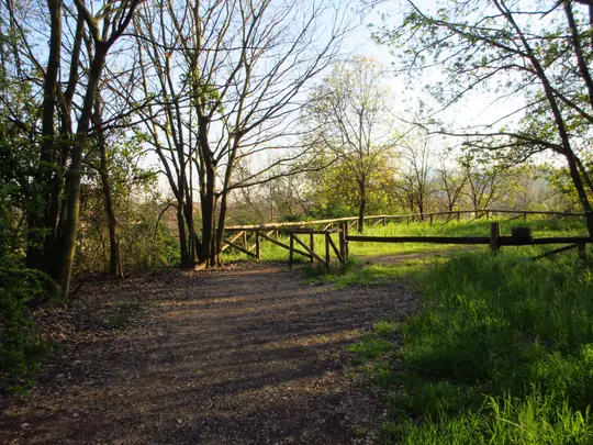 Dettaglio del percorso verso il parcheggio