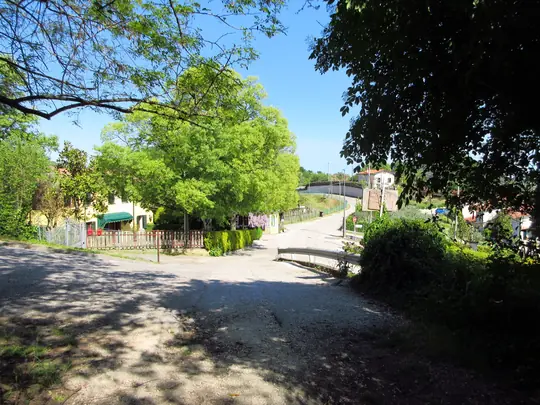 Arrivo sulla strada asfaltata